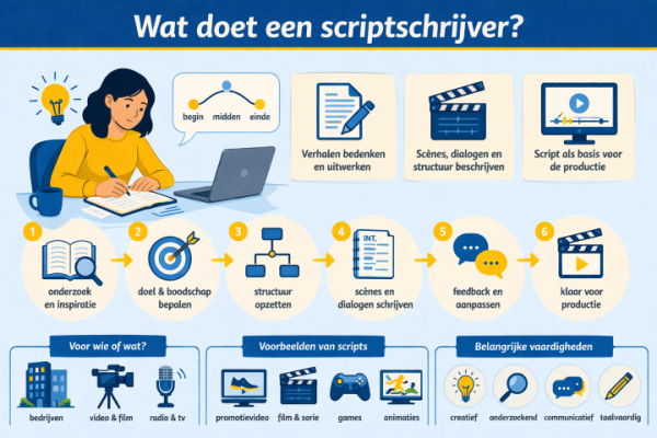 Wat doet een scriptschrijver